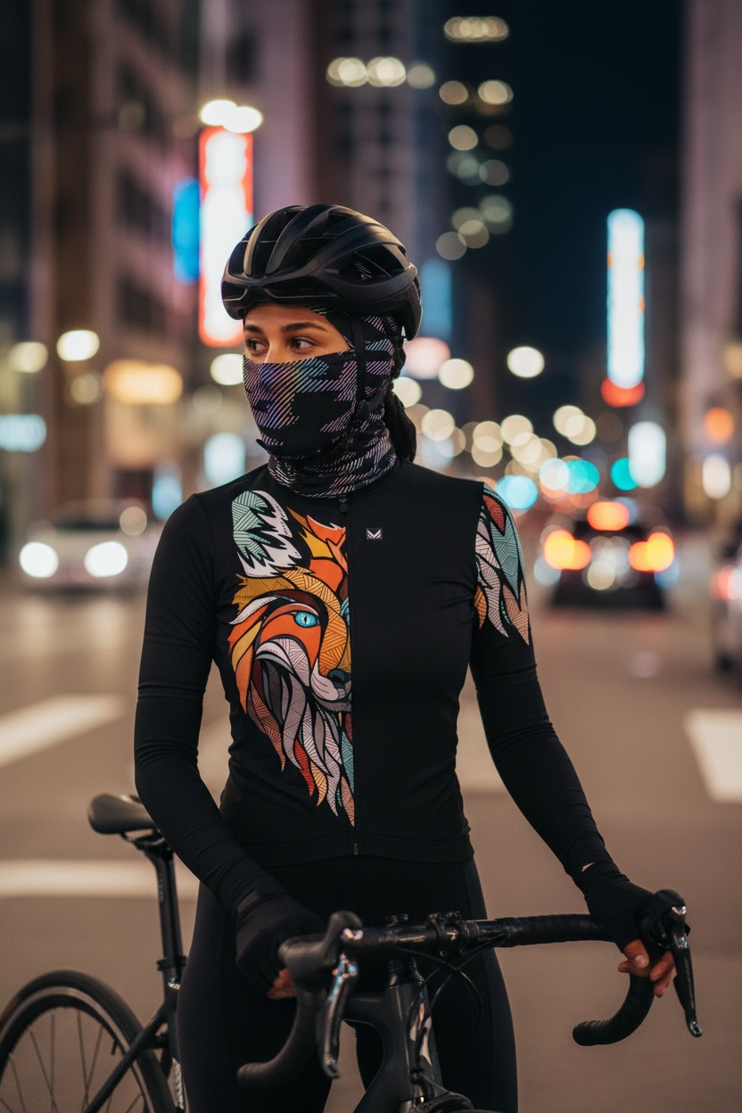 חולצת רכיבה - KD Fox Tattoo