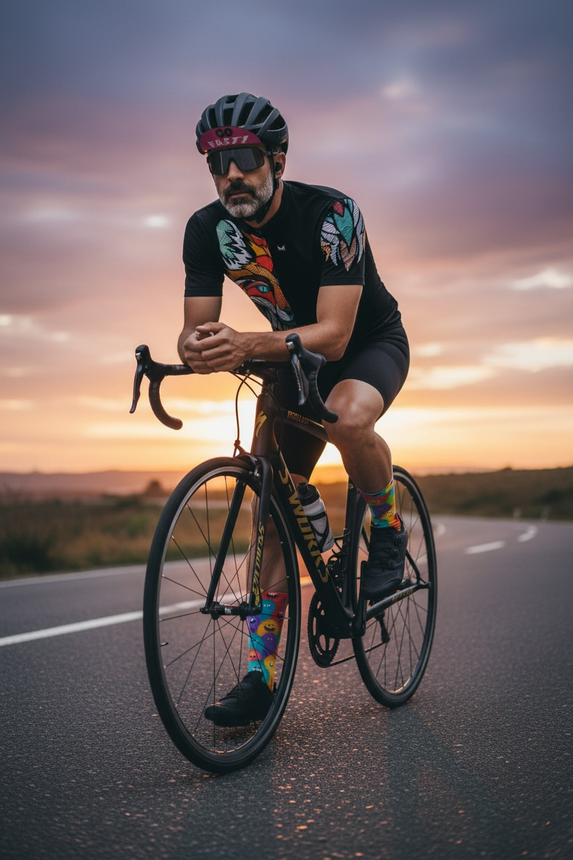 חולצת רכיבה - KD Fox Tattoo