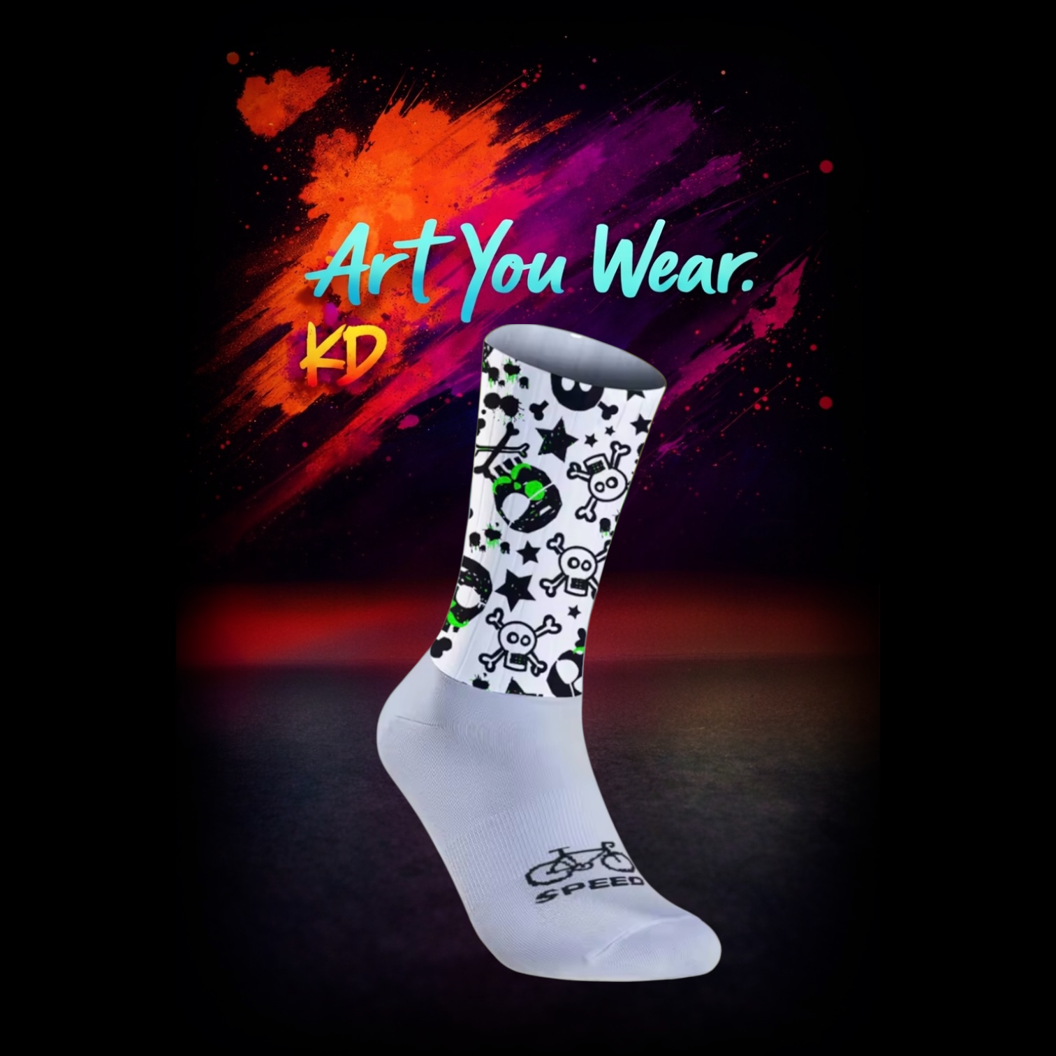 גרבי אירו KD Aero SKULL