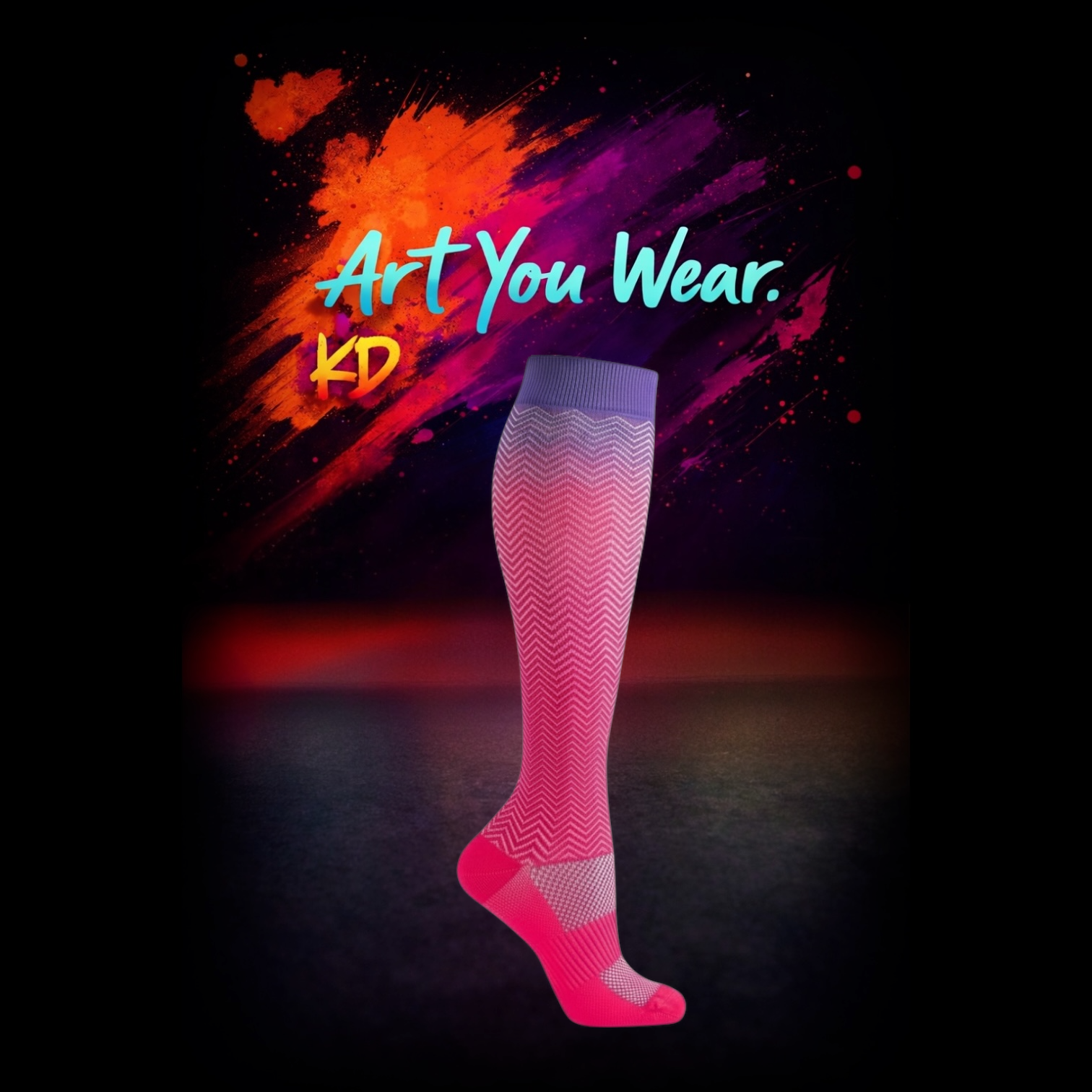 גרבי לחץ KD Pulse Magenta