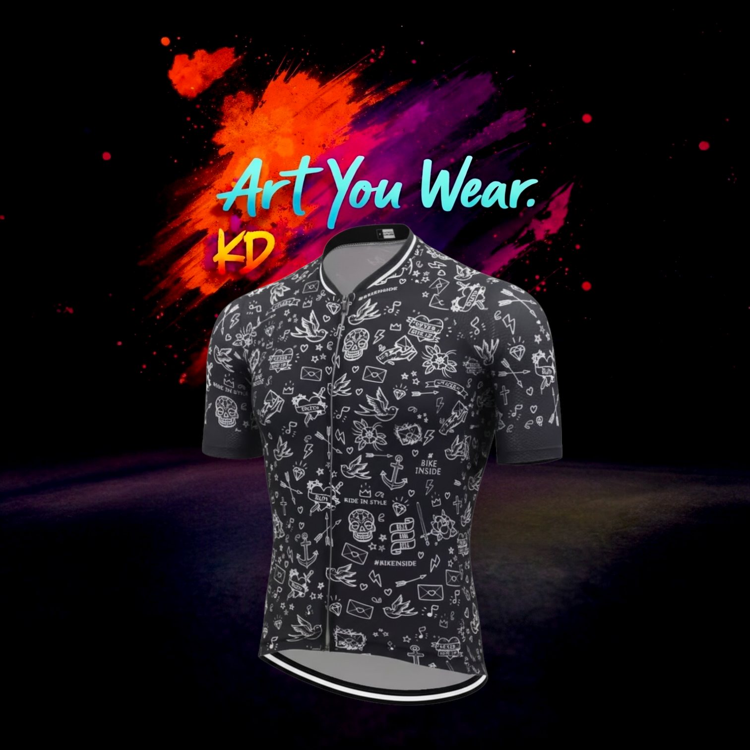 חולצת רכיבה - KD F*ck ride