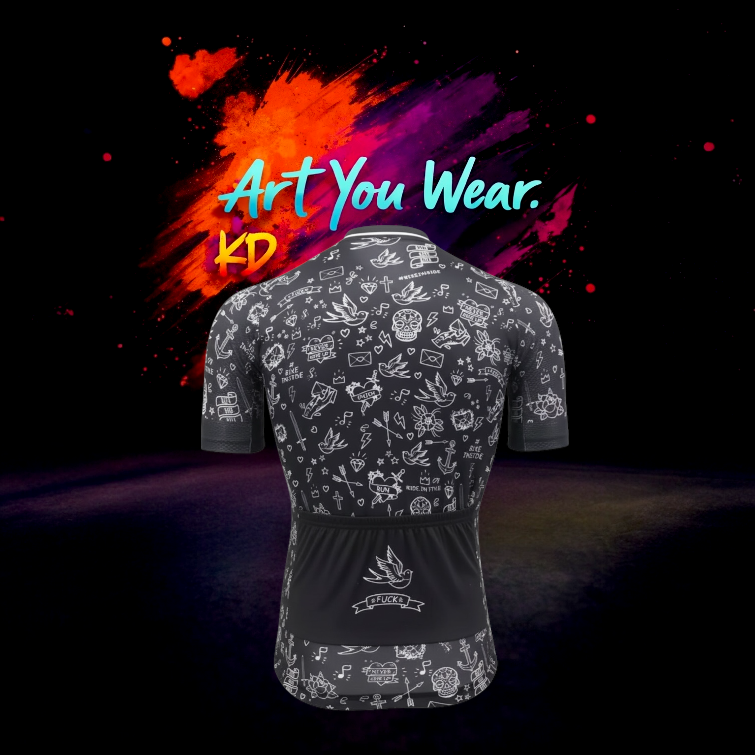 חולצת רכיבה - KD F*ck ride